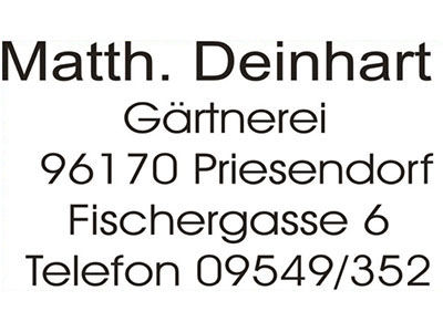 Gärtnerei Deinhart