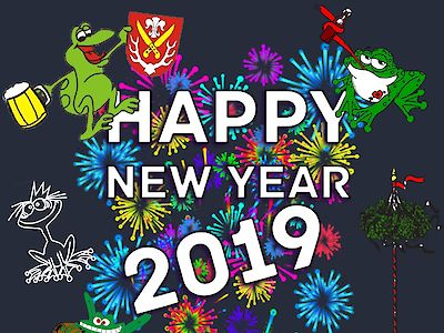 Guten Rutsch ins neue Jahr 2019!